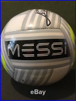 #10 Lionel Messi Autograph Soccer Ball with COA Authentic Hand Signed Leo Auto