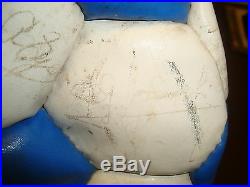 1950 Uruguay Soccer World Cup Champions Anual Meeting Autographed Ball In 1993