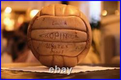 1960 Soccer ball signed by Real Madrid team, Alfredo Di Stéfano, Ferenc Puskás ++
