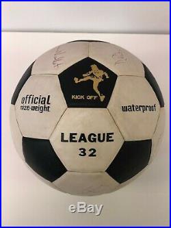 1976 Vintage Washington Diplomats Signed Soccer Ball