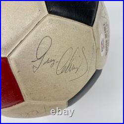 1977 New York Cosmos Pele Team Signed Vintage Soccer Ball PSA DNA World Cup
