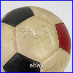 1977 New York Cosmos Pele Team Signed Vintage Soccer Ball PSA DNA World Cup