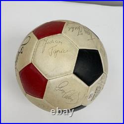 1977 New York Cosmos Pele Team Signed Vintage Soccer Ball PSA DNA World Cup