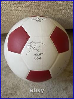 1984 USA Soccer Olympic Team AUTOGRAPHED Wilson Ball