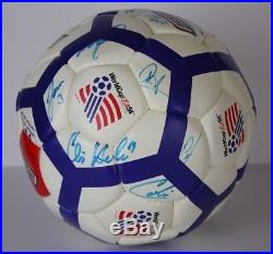 1994 USA WORLD CUP Team Signed Soccer Ball 23 Autos- LALAS, COBI JONES COA