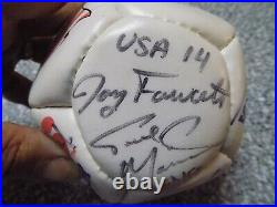 1994 USA Womens National Soccer Team signed miniature soccer ball