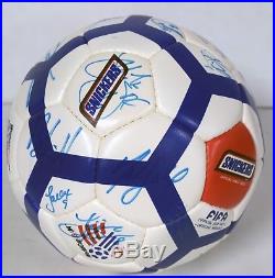 1994 World Cup Team USA Signed Soccer Ball Agoos Jones Reyna Meola Lalas + COA