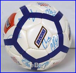1994 World Cup Team USA Signed Soccer Ball Agoos Jones Reyna Meola Lalas + COA
