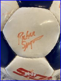 1996 MLS New England Revolution Player Autographed Soccer Ball Inaugural Season