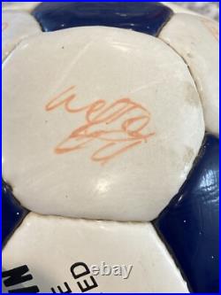 1996 MLS New England Revolution Player Autographed Soccer Ball Inaugural Season