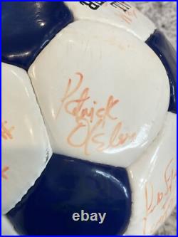 1996 MLS New England Revolution Player Autographed Soccer Ball Inaugural Season