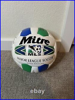 1998-1999 Chicago Fire FC Signed Ball 15 Autographs