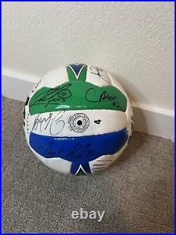 1998-1999 Chicago Fire FC Signed Ball 15 Autographs