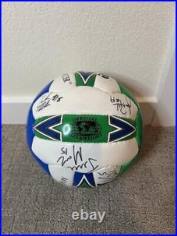 1998-1999 Chicago Fire FC Signed Ball 15 Autographs