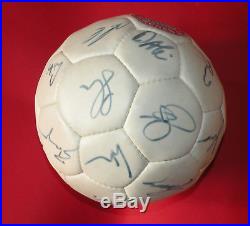 1998-99 Bayern Munich Team Original Hand Signed Autograph Soccer Football Ball