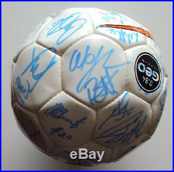 1998 MLS All-Star Game Complete US & Int'l Team Signed Ball with41 Signatures