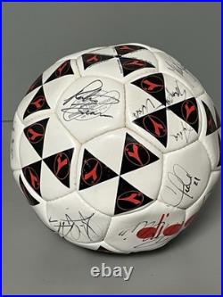 1998 USMNT World Cup Team Signed Soccer Ball -Cobi Jones Eddie Pope Brad Friedel