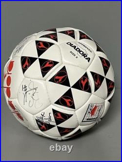 1998 USMNT World Cup Team Signed Soccer Ball -Cobi Jones Eddie Pope Brad Friedel