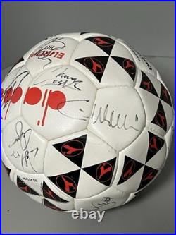 1998 USMNT World Cup Team Signed Soccer Ball -Cobi Jones Eddie Pope Brad Friedel