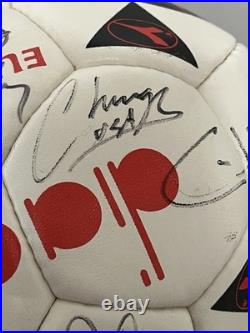 1998 USMNT World Cup Team Signed Soccer Ball -Cobi Jones Eddie Pope Brad Friedel