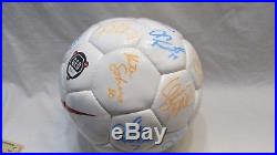 1999 USA FIFA Women's World Cup Soccer Ball signed Mia Hamm + Team withCertificate