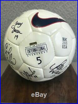 1999 USA National Women World Cup -team Signed Soccer Ball -coa