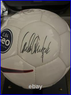 1999 USA Women's WORLD CUP Autographed Soccer Ball Hamm, Whalen & 8 Others