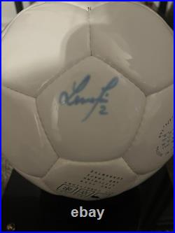 1999 USA Women's WORLD CUP Autographed Soccer Ball Hamm, Whalen & 8 Others