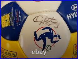 1999 USA Women's World Cup Soccer Ball Signed By 5 Players No COA