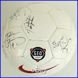 1999 US Women's World Cup team autographed soccer ball Mia Hamm Chastain PSA/DNA