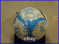 1999 Women's World Cup Team signed auto soccer ball Mia Hamm Chastain STEINER