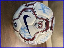 1999 Womens USA World Cup Team Autographed/Signed NIKE Soccer Ball Pre-Owned