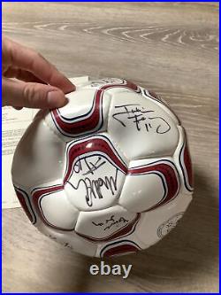 2000 Women's Team USA signed soccer ball With Mia Hamm JSA COA 17 Signatures