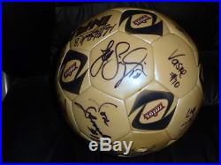 2001 2002 Philadelphia Kixx Misl World Champs Team Signed Game Used Soccer Ball