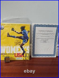 2001-2003 Atlanta Beat / WUSA Signed Soccer Ball + USWNT'99 Memorabilia Lot