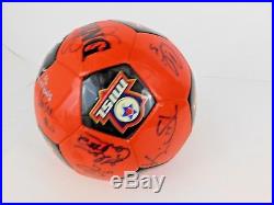 2002 National Champions MISL Philadelphia Kixx Team Signed Soccer Ball