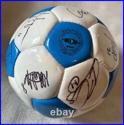 2003 Chicago Fire MLS Team Signed Soccer Ball Autographed