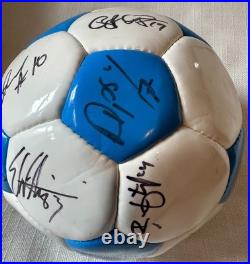2003 Chicago Fire MLS Team Signed Soccer Ball Autographed