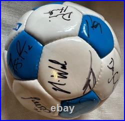 2003 Chicago Fire MLS Team Signed Soccer Ball Autographed