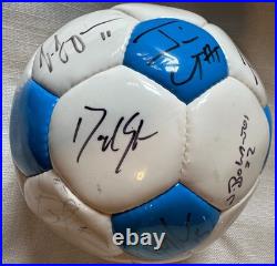 2003 Chicago Fire MLS Team Signed Soccer Ball Autographed