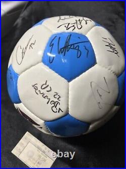 2004 Chicago Fire Vintage MLS Soccer Ball Signed By The Whole Team26 Autos/1