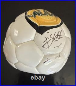 2004 LA Galaxy Signed Soccer Ball Hong Myung-bo Andreas Herzog Autographed MLS
