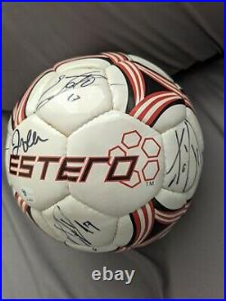 2005- 2006 David Beckham Real Madrid Team Signed Soccer Ball