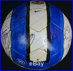 2006 PACHUCA team signed Copa Sudamericana FINAL game used Nike 90 Total ball