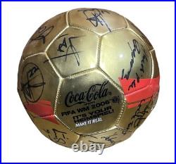 2006 World Cup Ghana Black Stars Autographed Soccer Ball- Including Coaches