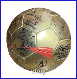 2006 World Cup Ghana Black Stars Autographed Soccer Ball- Including Coaches