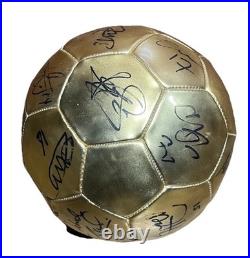 2006 World Cup Ghana Black Stars Autographed Soccer Ball- Including Coaches