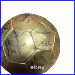 2006 World Cup Ghana Black Stars Autographed Soccer Ball- Including Coaches