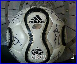 2006 World Cup of Soccer Champions Team Italy Signed Ball