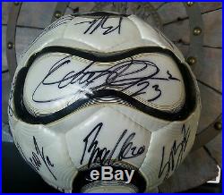 2006 World Cup of Soccer Champions Team Italy Signed Ball